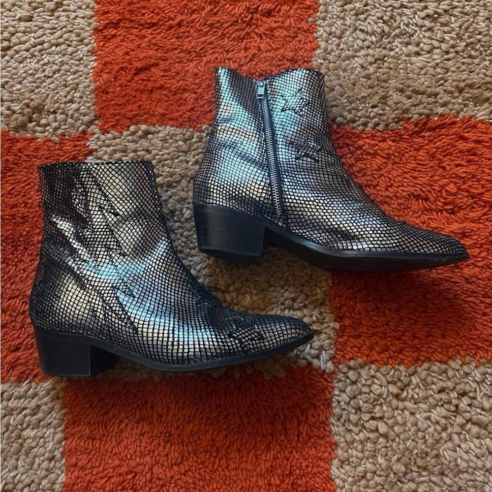 Modern Vice Black Leather boots